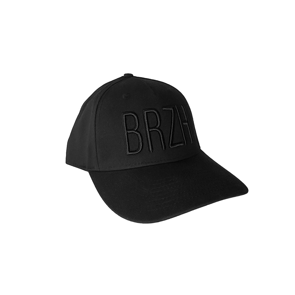 Casquette Baseball BRZH Noir 5 panneaux