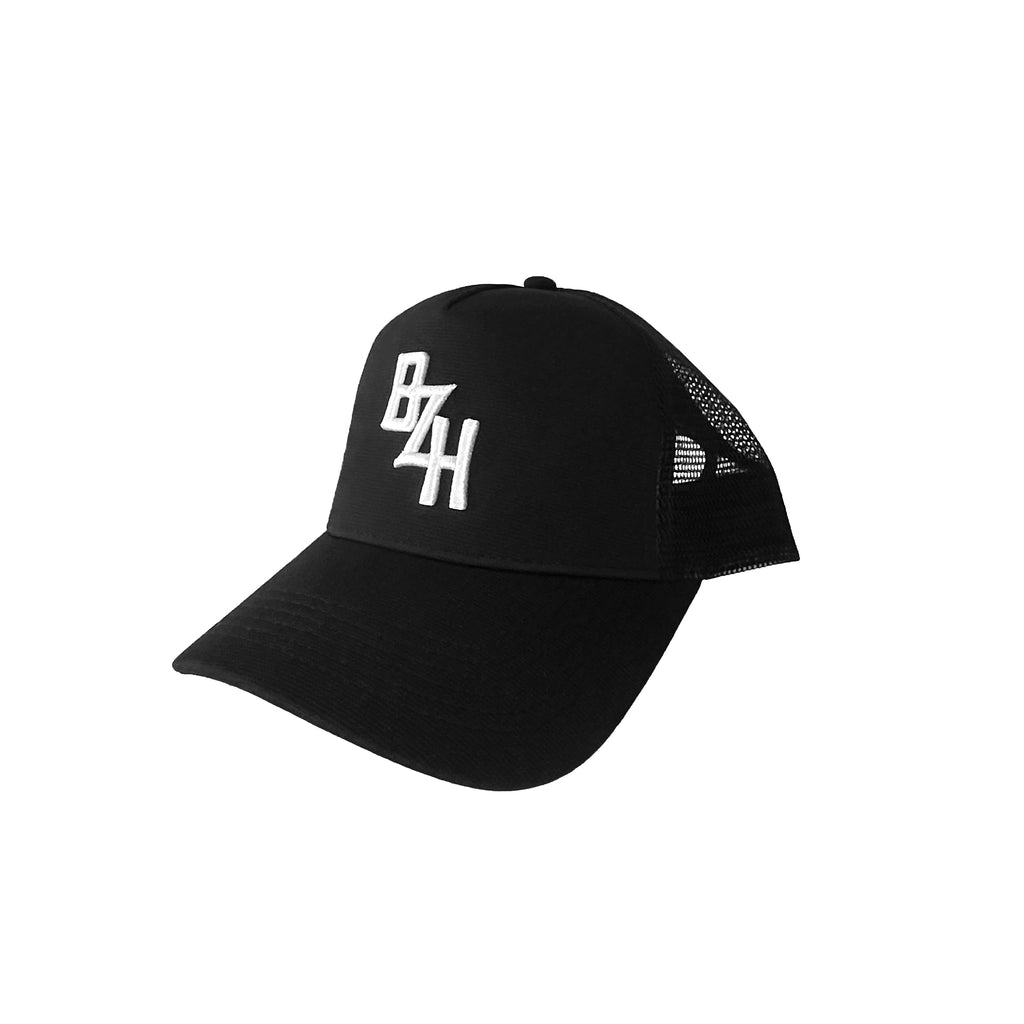 Casquette Trucker BZH Signature broderie blanche