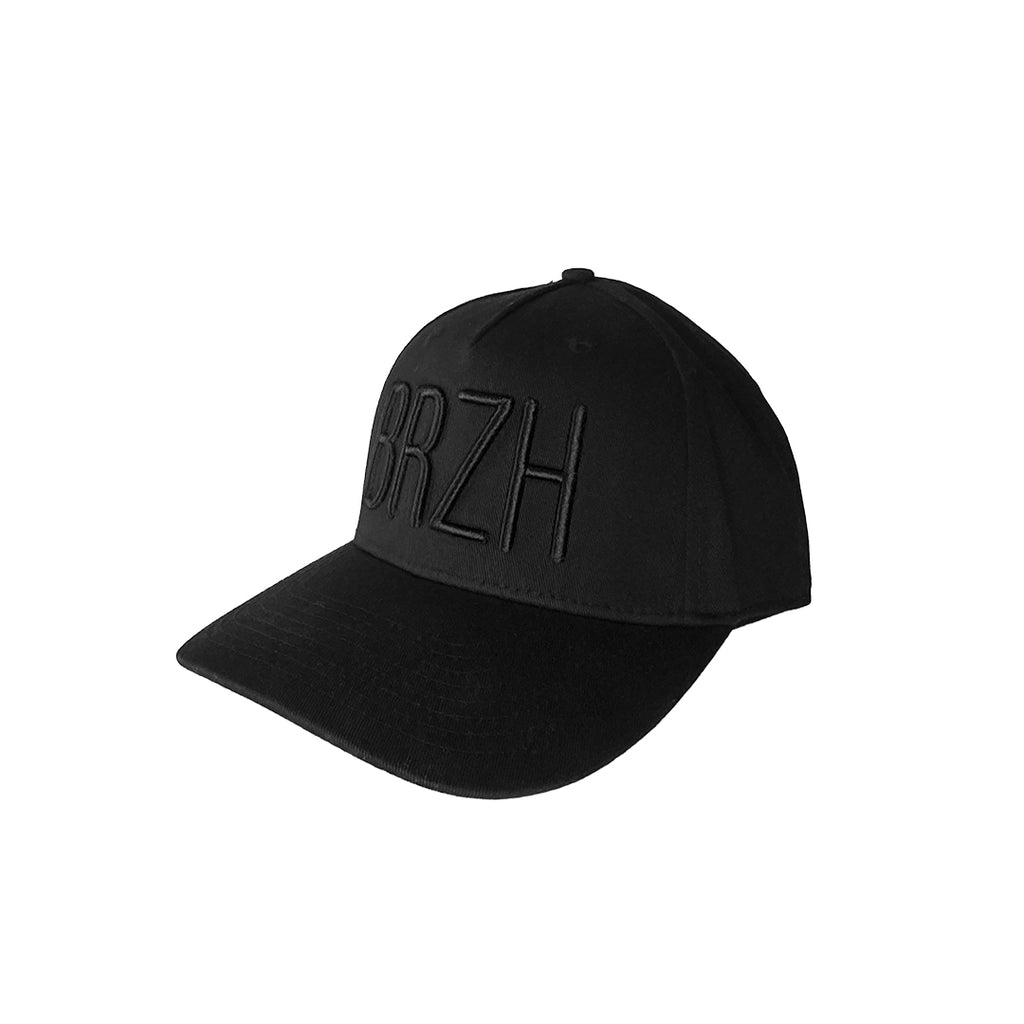 Casquette Baseball BRZH Noir 5 panneaux