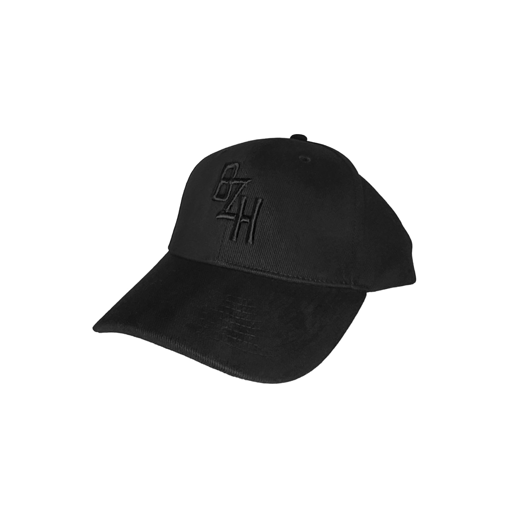 Casquette Baseball "BZH signature Noire" 6 panneaux