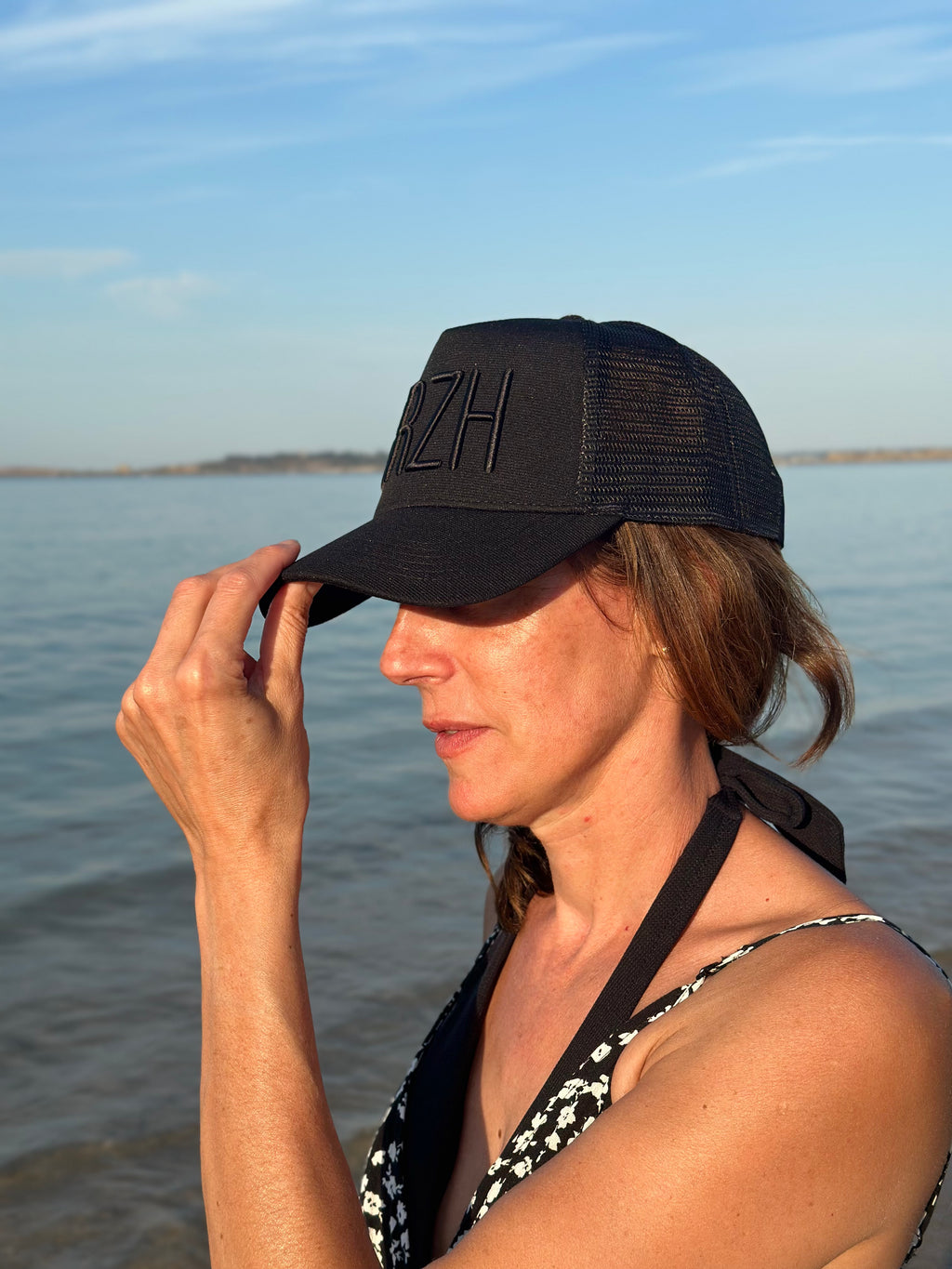 Casquette Trucker BRZH noire