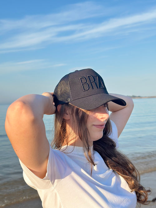 Casquette Trucker BRZH noire