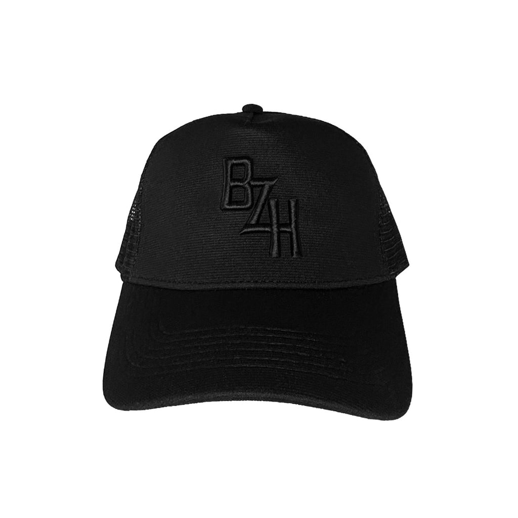 Casquette Trucker BZH Signature broderie noire