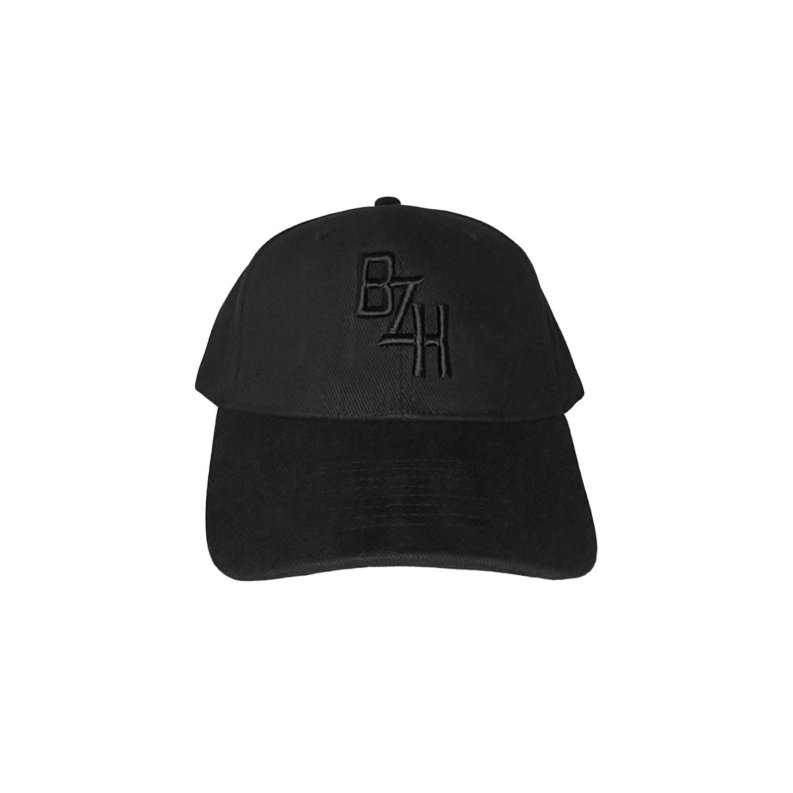Casquette Baseball "BZH signature Noire" 6 panneaux