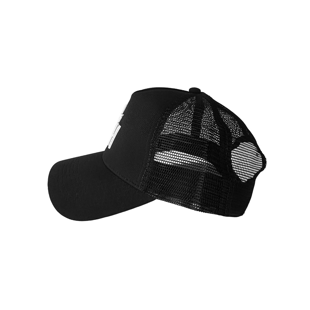 Casquette Trucker BZH Signature broderie blanche